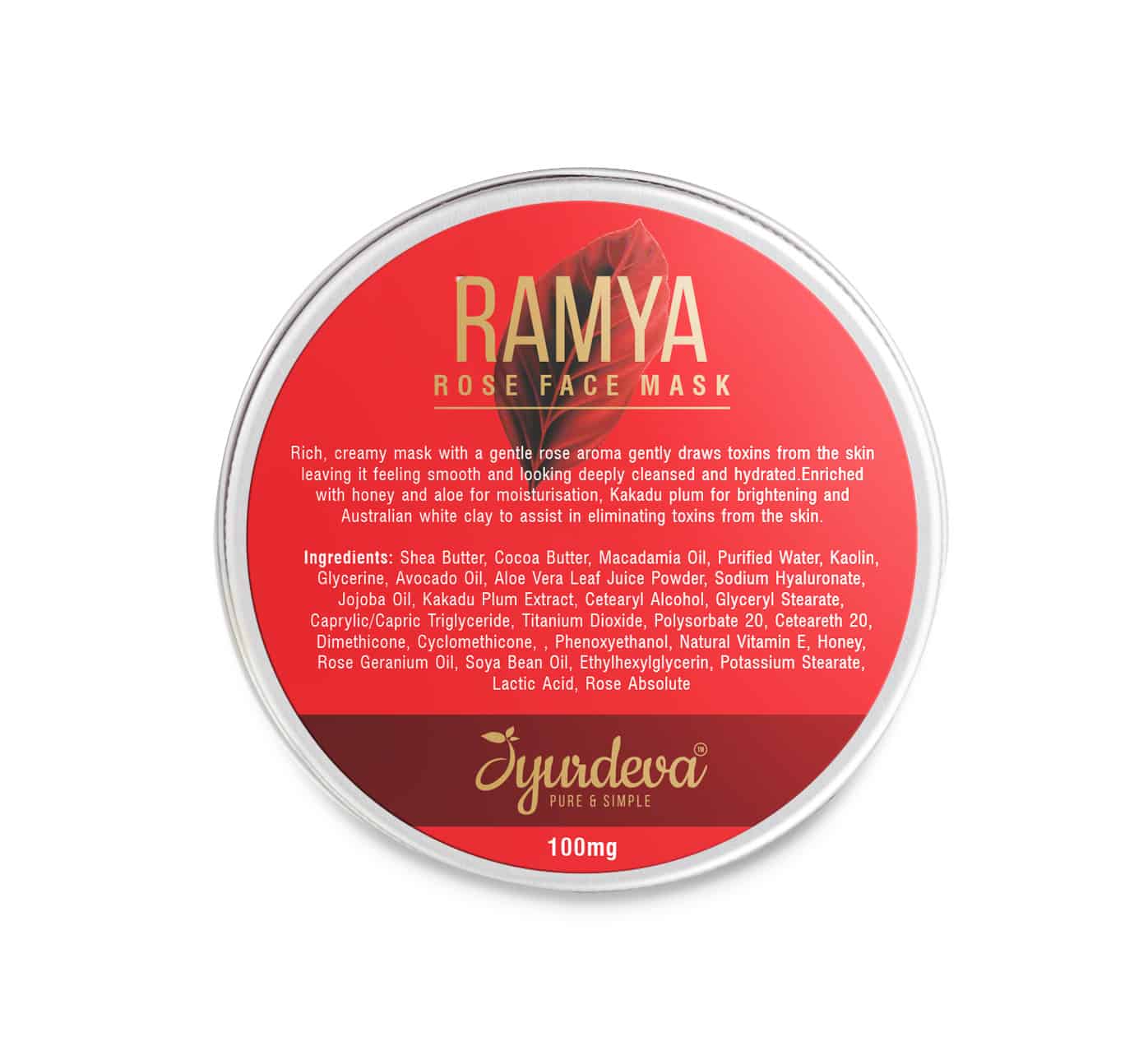 Ramya - Detoxifying Face mask